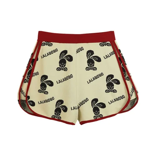 LALABOBO Бежевые Женские Повседневные Шорты