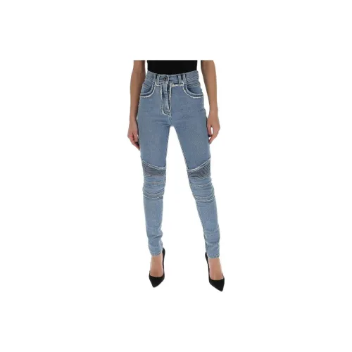 BALMAIN Синие Женские Джинсы