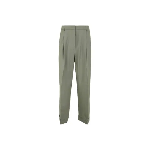 DRIES VAN NOTEN Зеленые Женские Повседневные Брюки