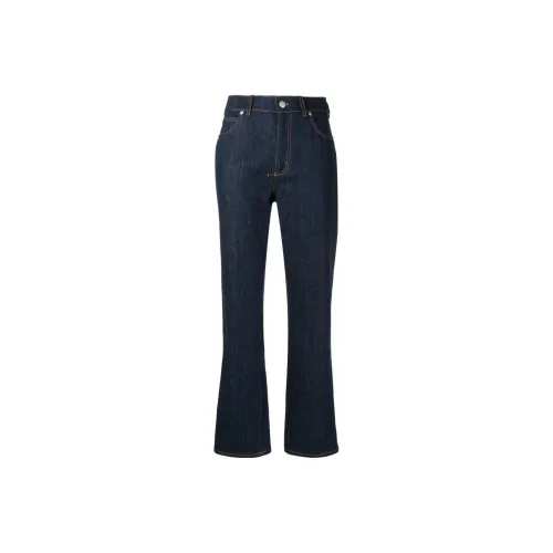Alexander McQueen Blue Women's Jeans  
Александр Маккуин Синий Женские Джинсы