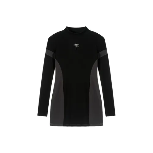 ETERNITY ITA A-линия Юбка Короткое Платье Черное