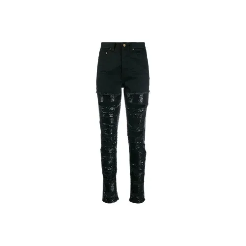 SAINT LAURENT Брюки Женские Черные