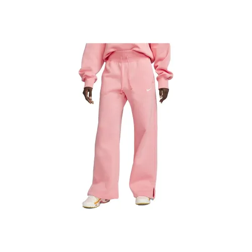 NIKE Розовые Женские Вязаные Тренировочные Брюки