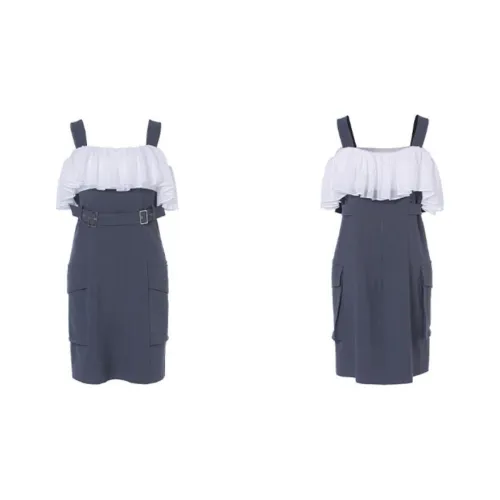 LOFT SHINE SS22 Платье-камзол Синий