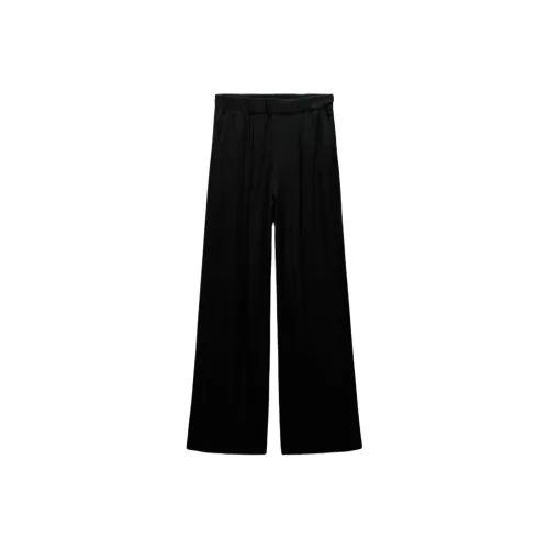 ZARA ZW Series Черные Женские Повседневные Брюки