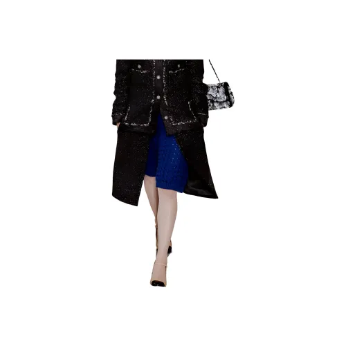 CHANEL Синие Женские Повседневные Шорты