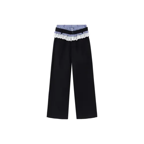 MTHE Повседневные брюки Женские Черный