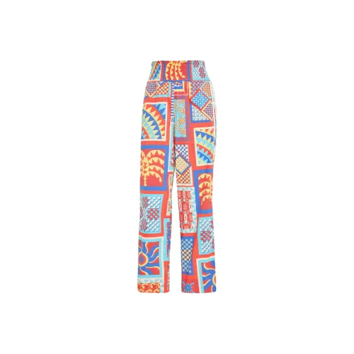 Adidas x FARM RIO Премиум Вязаные Брюки для Тренировок Женские Смелые Синий