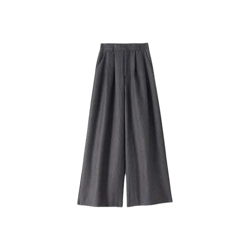 AHDO Повседневные брюки Женские Серый Регулярное издание