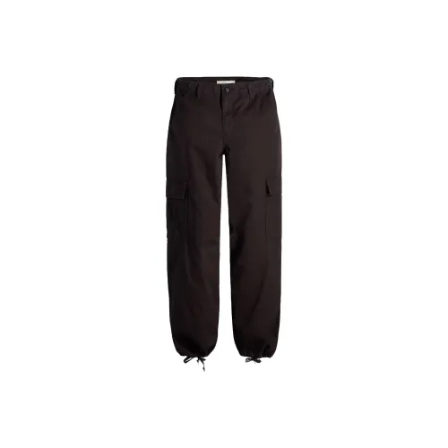 Levis Черные Женские Брюки Карго