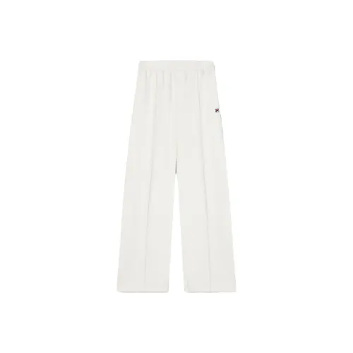 FILA Вязаные спортивные брюки женские текстурированный белый