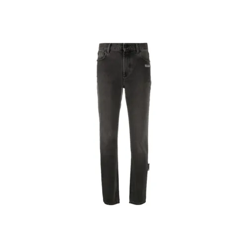 Off Белый Ss20 Серый Женские Джинсы