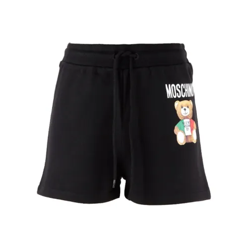 MOSCHINO Черные Женские Повседневные Шорты