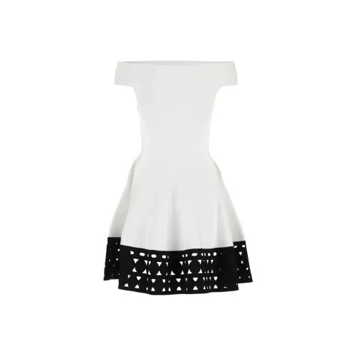 Alexander McQueen Slip Платье Женское Белое