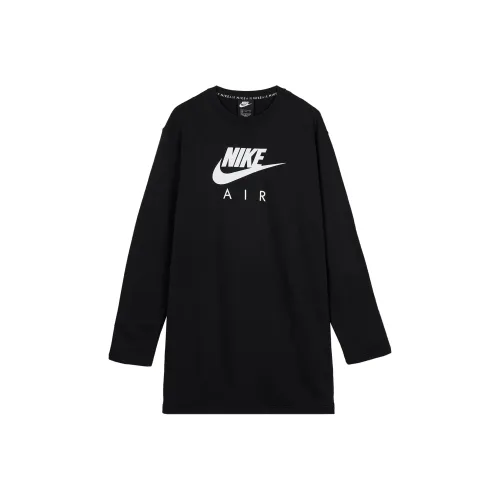NIKE Женские Платья с Длинным Рукавом