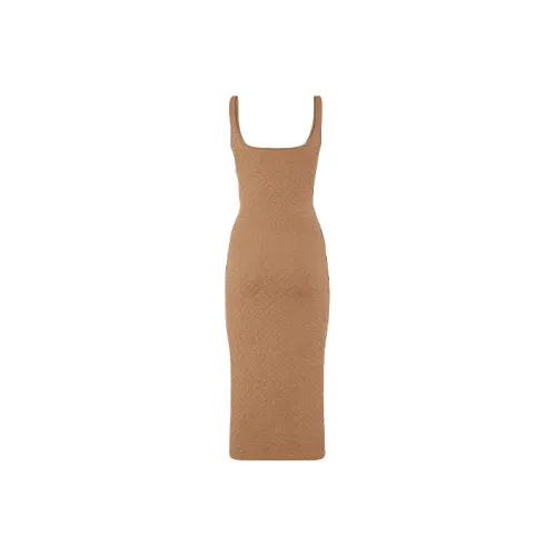 FENDI x SKIMS Fendi X Skims Collaboration Платье Женское Светлый Умбра