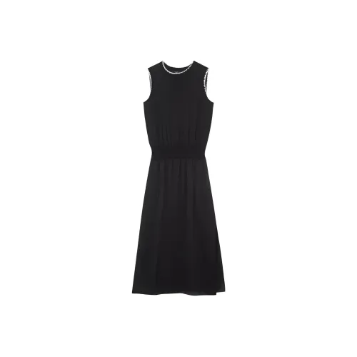 Theory Черные Женские Платья без рукавов