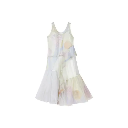 HOWL STUDIO Многоцветные Женские Платья без рукавов