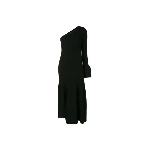 3,1 PHILLIP LIM Black Женские Длинные Платья с Рукавами