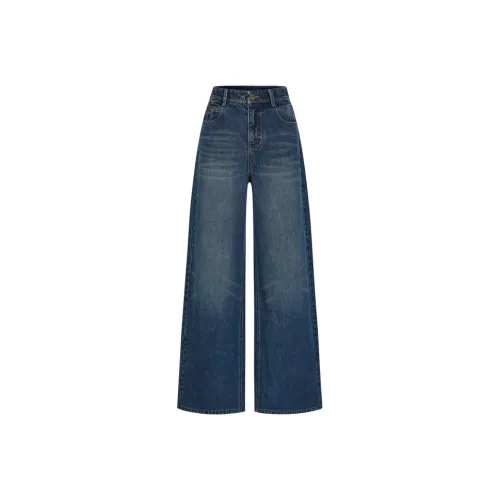 JZ. ANNAKRO Джинсы Женские Синий Тон