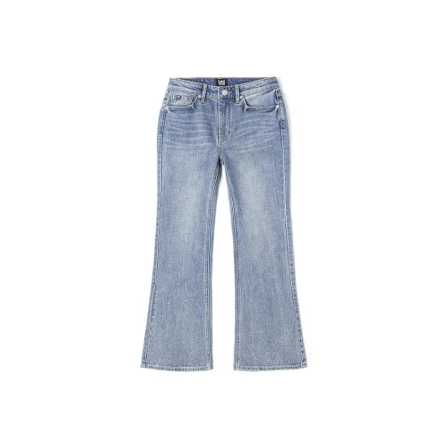 Lee совместный бренд SS25 Джинсы Женские Средний Светло-Синий