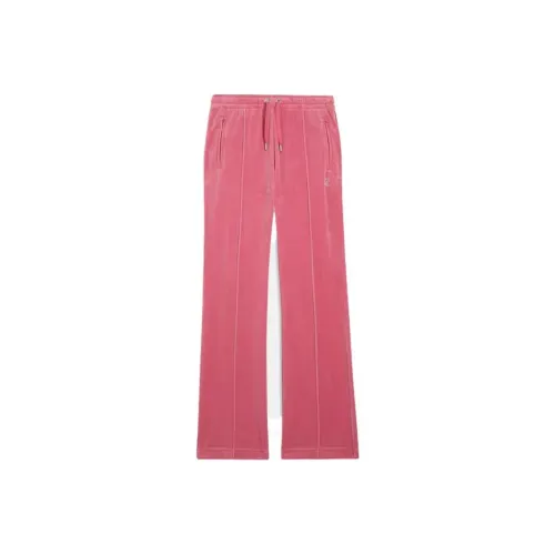JUICY COUTURE Розовые Женские Повседневные Брюки