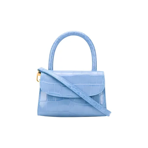 By Far Mini Croco Кожа Сумка через плечо Сумка Мини Женская Синяя