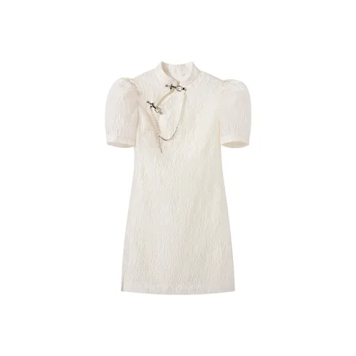 ITIB Женские Платья с Короткими Рукавами