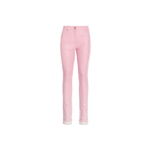 VERSACE Розовые Женские Джинсы