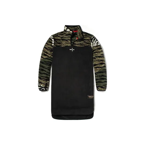 TIMBERLAND Year of the Tiger Collection Черное Женское Длинное Платье с Рукавами