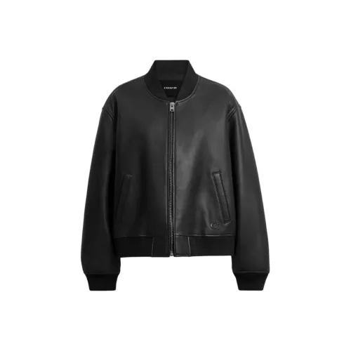 COACH FW24 Пуховая куртка Женская Черная