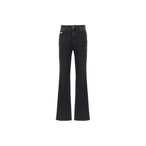 DIESEL Женские джинсы черного цвета