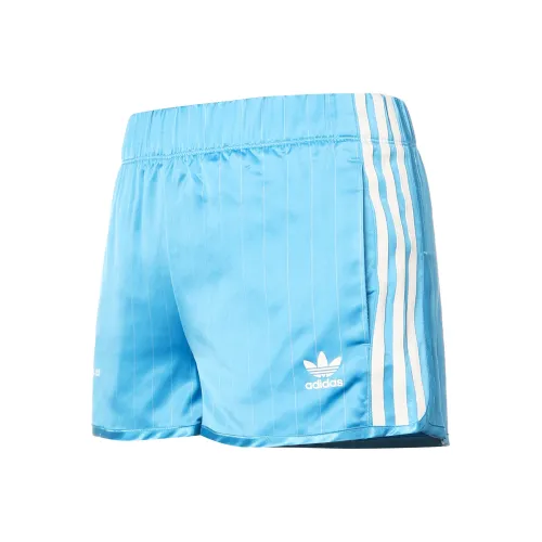 adidas originals SPORTY & RICH Co Branded SS23 Синий Женские Повседневные шорты