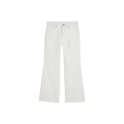JIL SANDER Белые Женские Джинсы