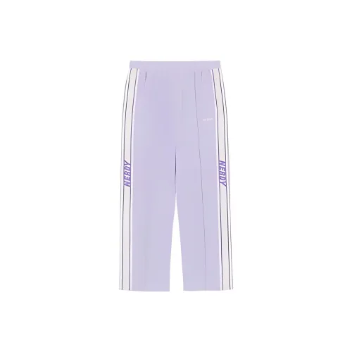 Nerdy Фиолетовые Женские Вязаные Спортивные Брюки