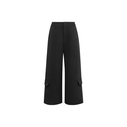 MEIYANG Черные Женские Брюки Карго