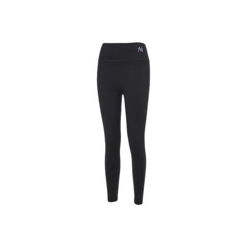 Mlb Base Logo SS24 New York Yankees Leggings Women's Black МлБ Базовый Лого SS24 Нью-Йорк Янкиз Леггинсы Женские Черные