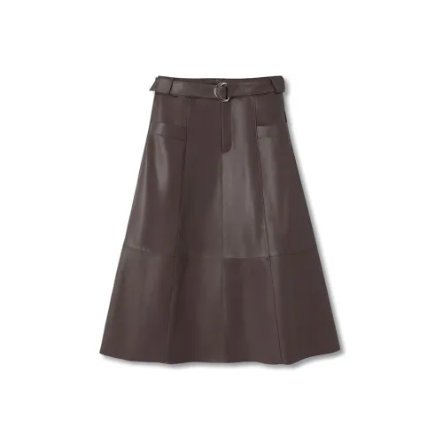 Beast King Юбка из натуральной кожи женская