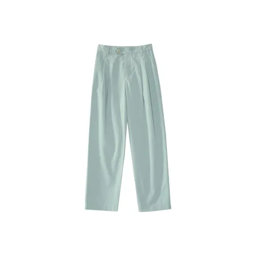 SOLIGHTER Повседневные брюки Женские Flowing Aqua Blue