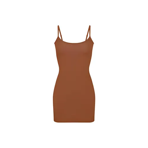 Skims Темно-красный Коричневый Женские Слиплатья