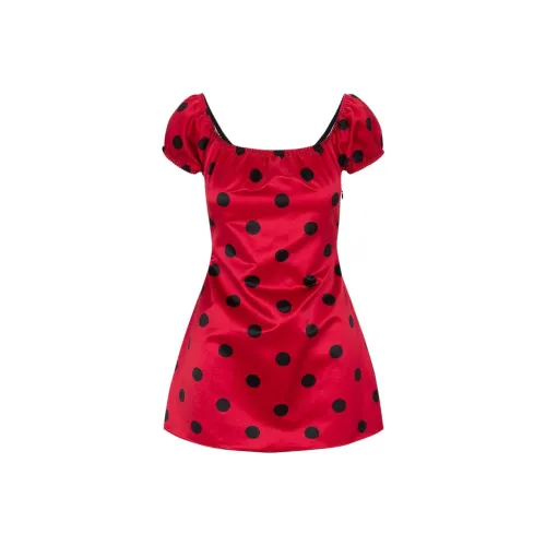 Реализация Par The Marissa Короткий рукав Платье Женские Ladybug 7 Звезда Ladybug