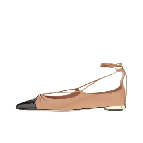 AQUAZZURA Gabi Повседневная обувь Женская Светлый Умбра