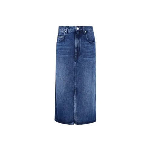 ISABEL MARANT Синие Женские Джинсовые Длинные Юбки
