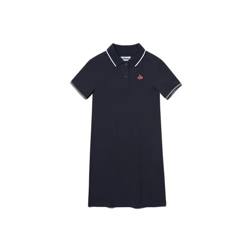 KIRSH SS22 Юбка-платье Линия A Морской синий