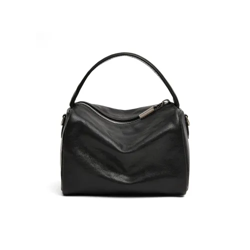 COCOEVA Сумка из коровьей кожи Женская Черная Кофейная