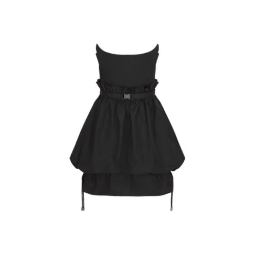 DIOR Без рукавов Платье Женское Черное