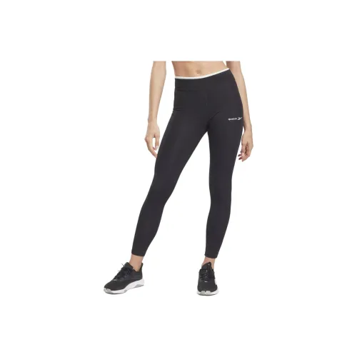 Reebok RIE Хлопок Леггинсы Женские Черные