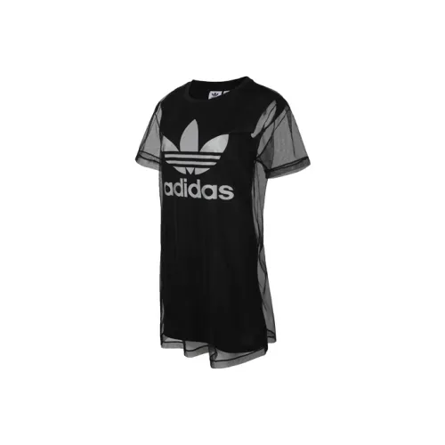 Adidas Originals Платье Женское Черное