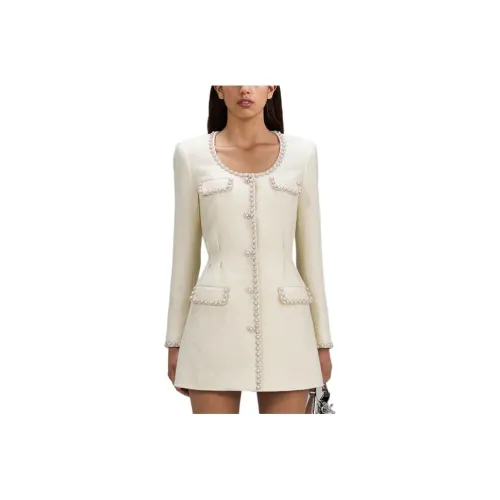 Self Портрет Китайский Новый Год Длинный Рукав Платье Женское