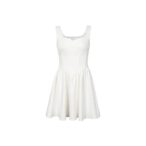 ASW ONLINE Белые Женские Платья без рукавов